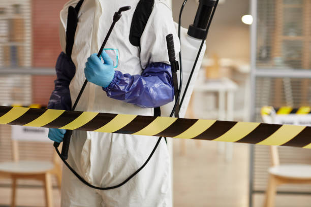 Professional Hoarding Cleanup technician working in Durham, NH